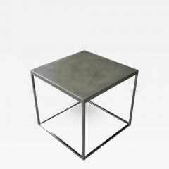  Costantini Design Jesse Polished Steel and Concrete Side Table from Costantini - 1584800