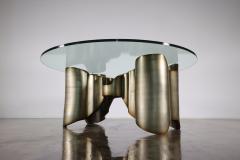  Costantini Design Lacquered Wood Glass Coffee Table by Costantini Mariposa in Stock - 2965671