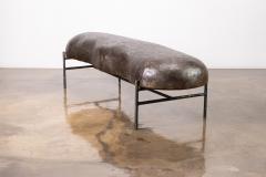  Costantini Design Lingua Modern Functional Art Fiberglass Metal Bench by Costantini  - 4600658