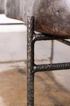  Costantini Design Lingua Modern Functional Art Fiberglass Metal Bench by Costantini  - 4600662