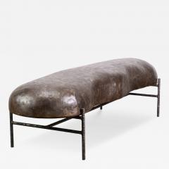  Costantini Design Lingua Modern Functional Art Fiberglass Metal Bench by Costantini  - 4602297