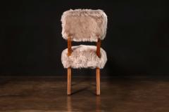  Costantini Design Luca High back Dining Chair from Costantini in Argentine Rosewood and Sheepskin - 2950344