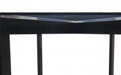  Costantini Design Massimo Dining Table in Burnished Steel frame Glass top from Costantini - 1724934