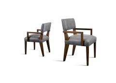  Costantini Design Modern Arm Chair in Argentine Exotic Wood and Leather by Costantini Bruno - 2341780
