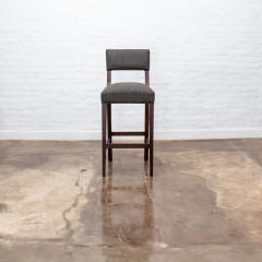  Costantini Design Modern Bar Stool in Argentine Exotic Wood and Fabric from Costantini Bruno - 2002371
