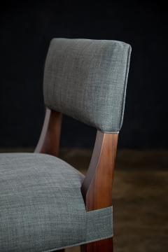  Costantini Design Modern Bar Stool in Argentine Exotic Wood and Fabric from Costantini Bruno - 2002392
