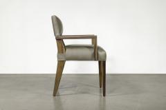  Costantini Design Modern COM Arm Chair in Argentine Exotic Wood and Leather by Costantini Bruno - 4052126