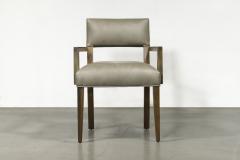  Costantini Design Modern COM Arm Chair in Argentine Exotic Wood and Leather by Costantini Bruno - 4052127