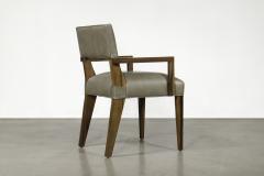  Costantini Design Modern COM Arm Chair in Argentine Exotic Wood and Leather by Costantini Bruno - 4052128