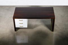  Costantini Design Modern Desk with Drawers in Argentine Rosewood Bronze from Costantini Lorenzo - 3105781
