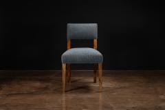 Costantini Design Modern Dining Chair in Argentine Exotic Wood and Fabric by Costantini Bruno - 4662249