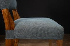  Costantini Design Modern Dining Chair in Argentine Exotic Wood and Fabric by Costantini Bruno - 4662325