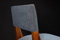  Costantini Design Modern Dining Chair in Argentine Exotic Wood and Fabric by Costantini Bruno - 4662329