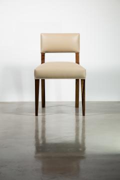  Costantini Design Modern Dining Chair in Exotic Wood and Leather by Costantini Bruno In Stock - 2145426