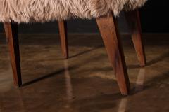  Costantini Design Modern Dining Chair in Exotic Wood and Sheepskin from Costantini Bruno Ovino - 2950339