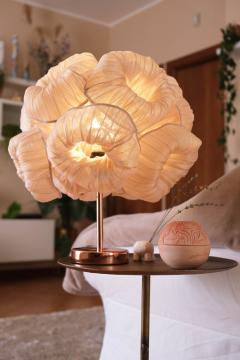  Costantini Design Modern Fabric Hand Painted Table Lamp Anemone by Studio Mirei In Stock - 2026739