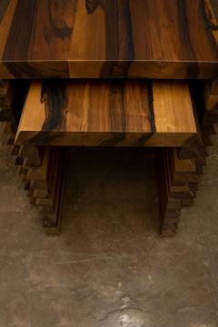  Costantini Design Modern Nesting Tables in Argentine Rosewood by Costantini Dorena In Stock - 3682090