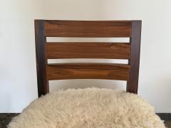  Costantini Design Modern Side Chair in Exotic Wood and Sheepskin from Costantini Renzo Ovino - 4193969