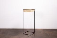  Costantini Design Modern Side Table in Metal and Parchment by Costantini Marcello in Stock - 4689997