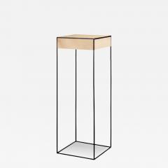  Costantini Design Modern Side Table in Metal and Parchment by Costantini Marcello in Stock - 4690226