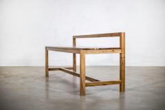  Costantini Design Modern Solid Exotic Wood Outdoor Bench from Costantini Serrano In Stock  - 2139929
