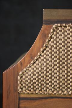  Costantini Design Modern Upholstered Bench in Argentine Rosewood by Costantini Nicostrato - 2965722