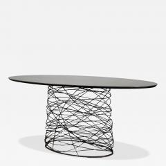  Costantini Design Oval Modern Steel Wire Coffee Table by Costantini Richiamo Oval IN STOCK - 4494956