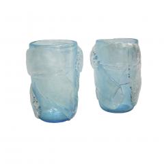  Costantini Design Pair of Mid Century Modern Constantini Murano Glass Italian Vases - 1742018