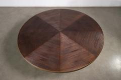  Costantini Design Patinated Bronze Table and South American Oak Top by Costantini Marco - 4490832