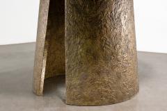  Costantini Design Patinated Bronze Table and South American Oak Top by Costantini Marco - 4490836