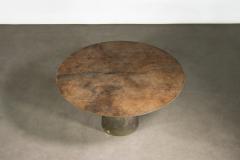  Costantini Design Round Exotic Cast Bronze Pedestal Dining Table by Costantini Benino Pergamino - 4311818