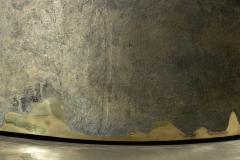  Costantini Design Round Exotic Cast Bronze Pedestal Dining Table by Costantini Benino Pergamino - 4311846