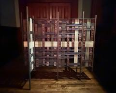 Costantini Design Salon Modular Metal Textile Partition Medium - 4659380