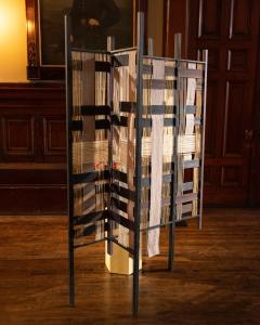  Costantini Design Salon Modular Metal Textile Partition Small - 4659362