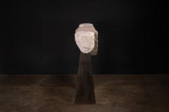  Costantini Design Sculptural Console from Volcanic Rock and Metal by Costantini Fortezza - 4600521