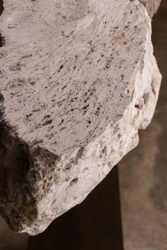  Costantini Design Sculptural Console from Volcanic Rock and Metal by Costantini Fortezza - 4600528