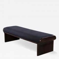  Costantini Design Sculptural Modern Oil Rubbed Bronze and Fabric Bench by Costantini Elia - 3363329