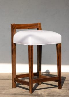  Costantini Design Set of 8 Exotic Argentine Rosewood Counter Stools from Costantini Umberto - 3298671