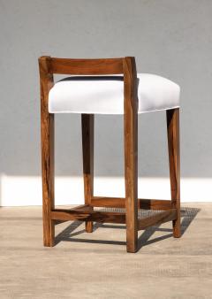  Costantini Design Set of 8 Exotic Argentine Rosewood Counter Stools from Costantini Umberto - 3298672