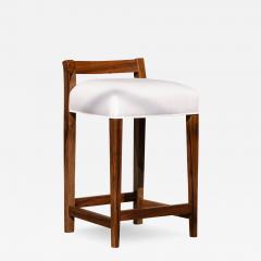  Costantini Design Set of 8 Exotic Argentine Rosewood Counter Stools from Costantini Umberto - 3302153