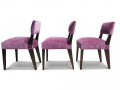  Costantini Design Set of Four Pink Modern Dining Chairs from Costantini Bruno - 3359619