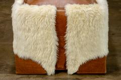  Costantini Design Shearling and Leather Custom Contemporary Bench from Costantini Ovino - 4058232