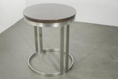  Costantini Design Trillo Modern Side Table in Stainless Steel By Costantini Design - 2825761