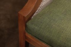  Costantini Design Upholstered Bench in Argentine Rosewood by Costantini Nicostrato In Stock - 3394847