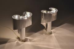  Costantino Corsini and Giorgio Wiskemann Stilnovo Table Lamps by Corsini Wiskemann 1968 - 2926619