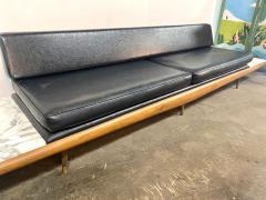  Craft Associates Adrian Pearsall Daybed in Walnut with Carrera Marble Endtables  - 4812078