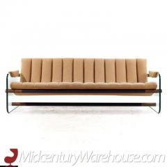  Craft Associates Adrian Pearsall for Craft Associates Mid Century Glass Scoop Sofa - 3408464