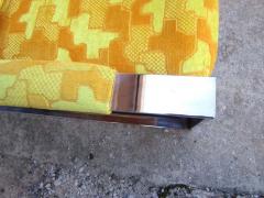  Craft Associates Gorgeous Wide Chrome Band Sofa Mid century Modern - 1749505