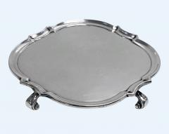  Crichton Co Antique English Britannia Standard Silver Salver Tray Crichton - 3468378