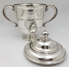  Crichton Co Crichton English Sterling Silver 1917 Two Handled Trophy Urn in Georgian Style - 3247485